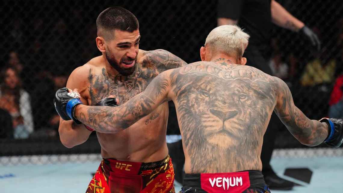 Ilia Topuria UFC 317'de Charles Oliveira'yı nakavt etti!!!